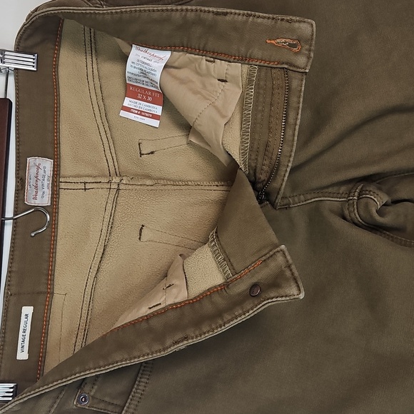Weatherproof Men's Slim Fit Brown /khaki Size 32×30 Jeans - Picture 9 of 11